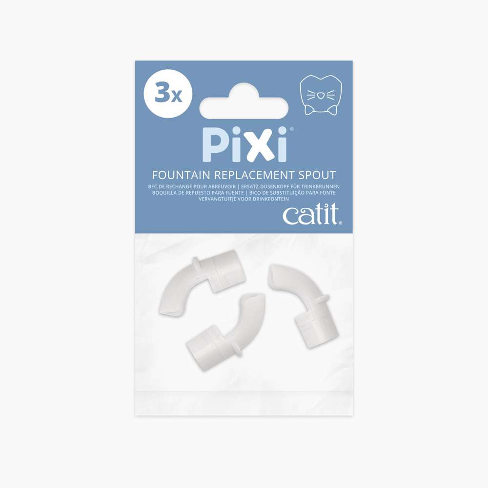 Catit Pixi cat drinking fountain replacement spout, front of pack