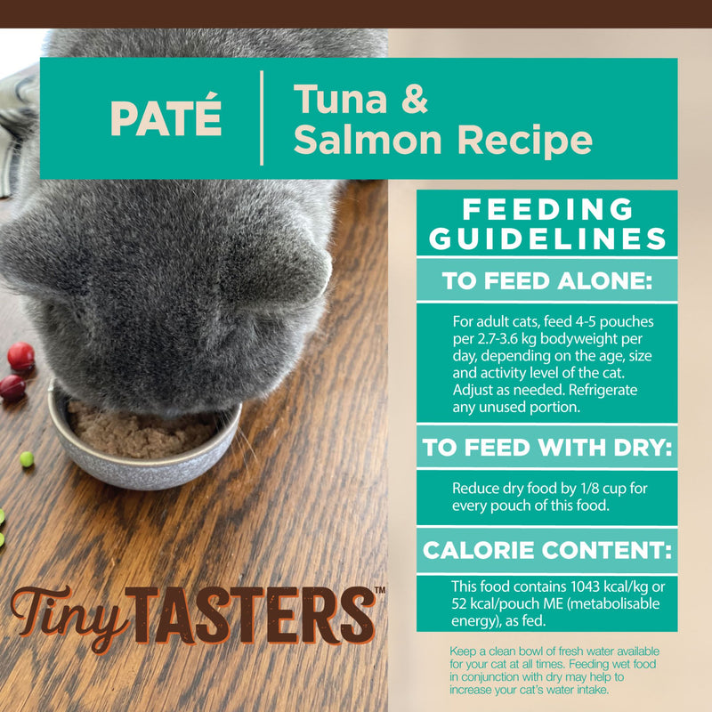 Wellness Core Wet Cat Food Tiny Tasters Tuna & Salmon Pate