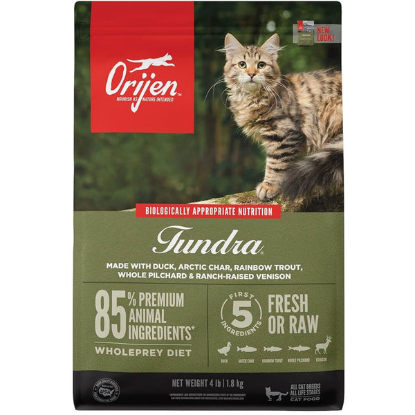 ORIJEN Biologically Appropriate Dry Cat Food Tundra