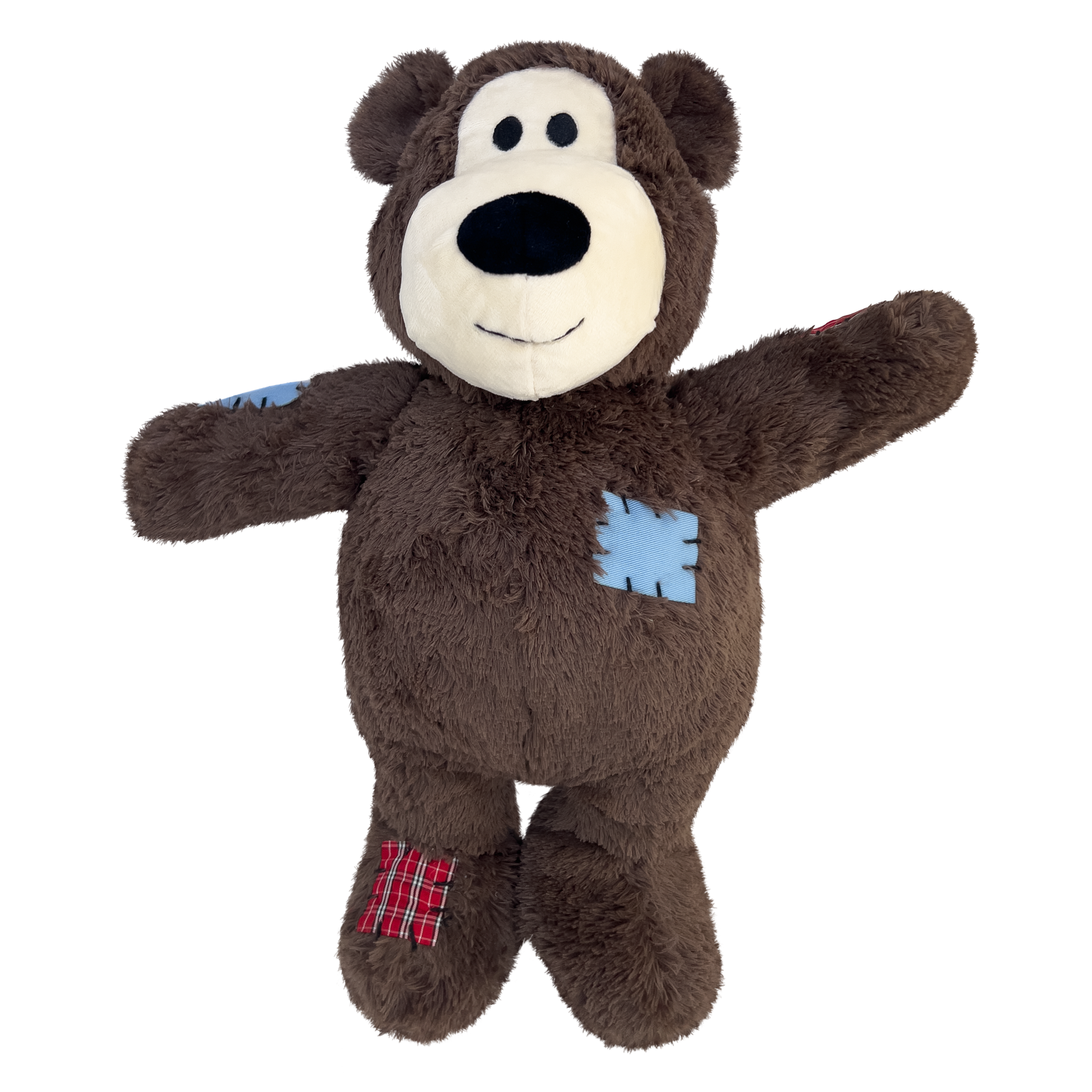 KONG Wild Knots Bear knotted rope plush dog toy, product photo 3