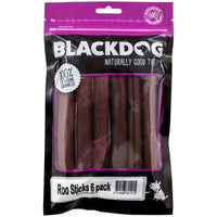 BlackDog Roo Sticks Dog Treats packaging front