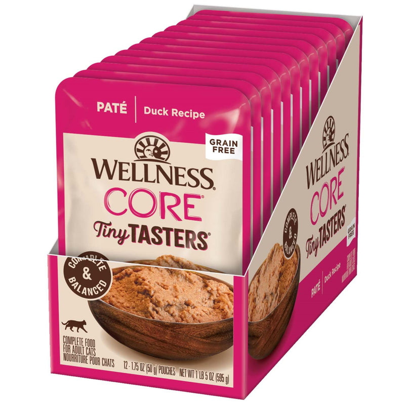 Wellness Core Wet Cat Food Tiny Tasters Duck Pate
