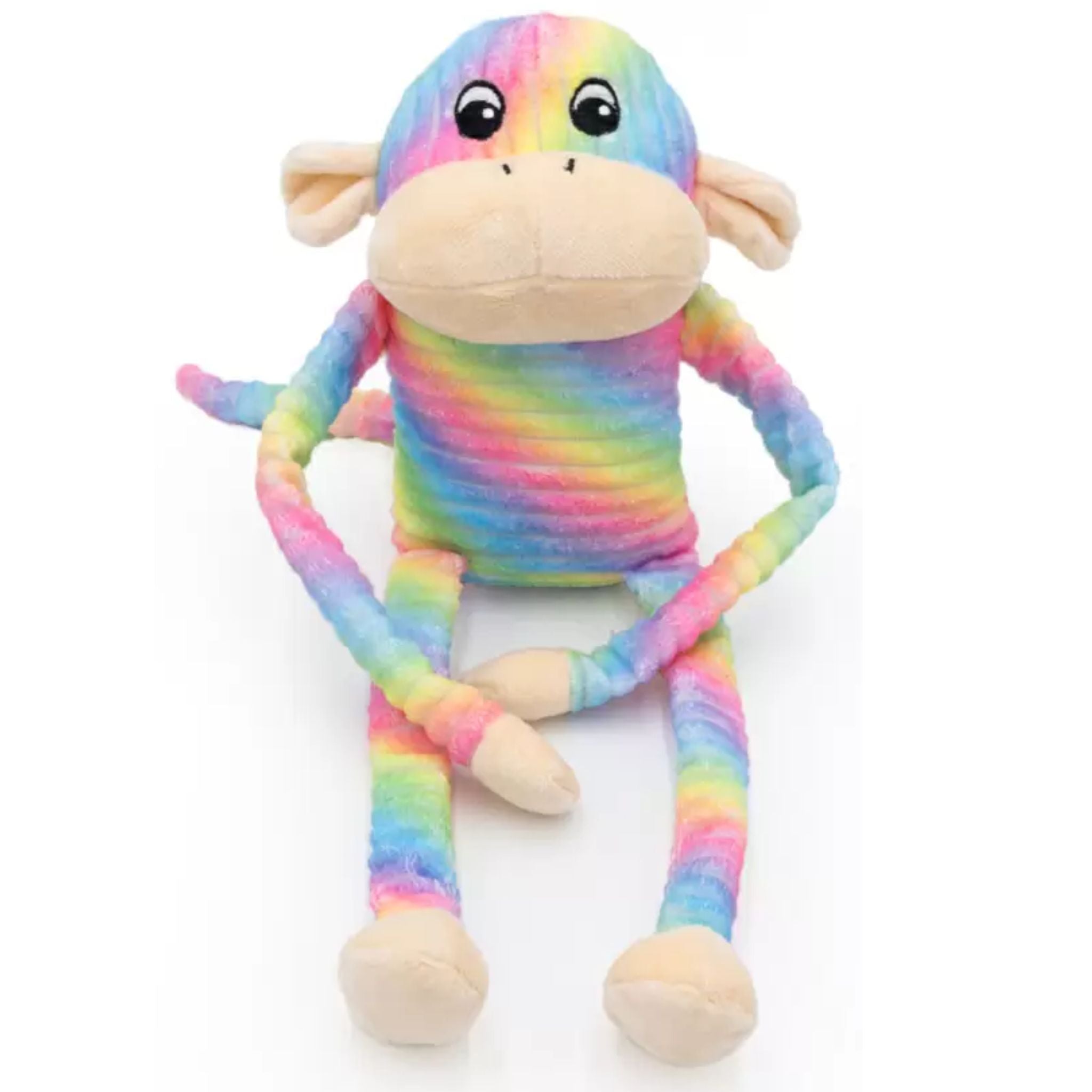 Zippy Paws Spencer The Crinkle Monkey Dog Toy