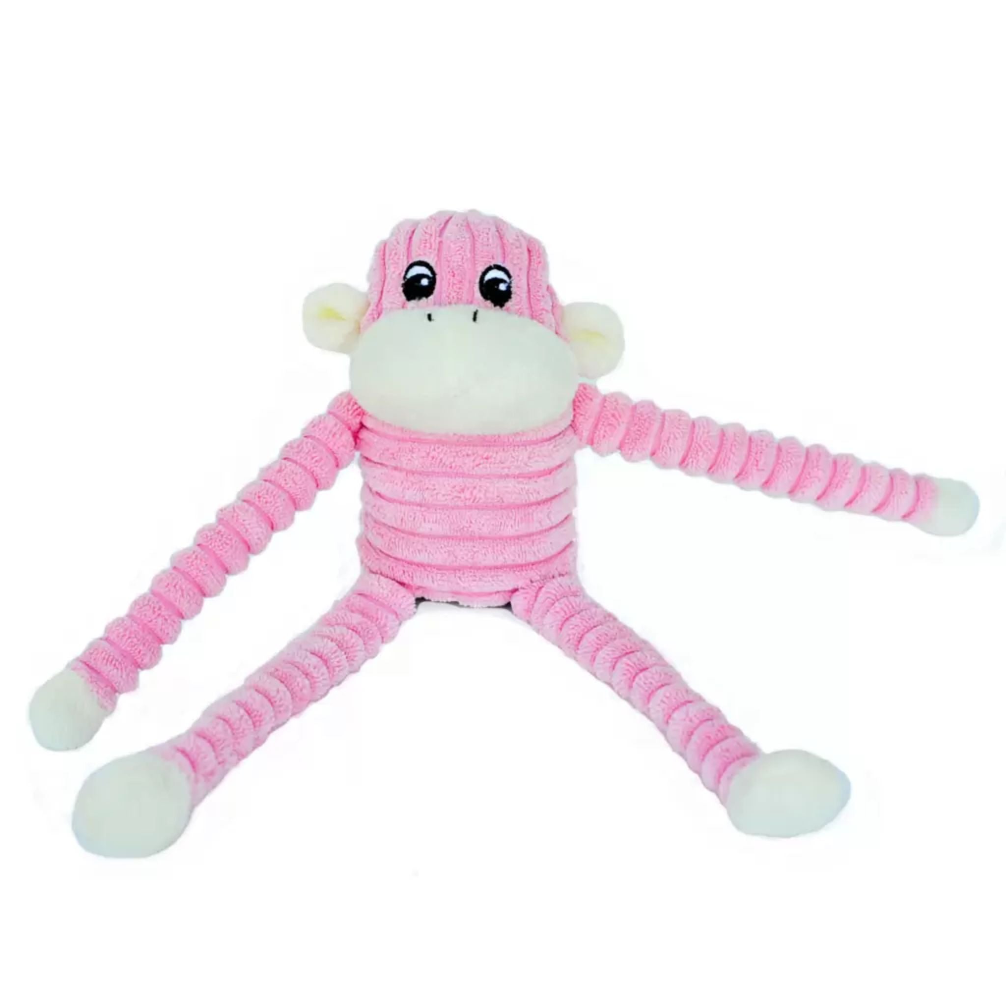 Zippy Paws Spencer The Crinkle Monkey Dog Toy