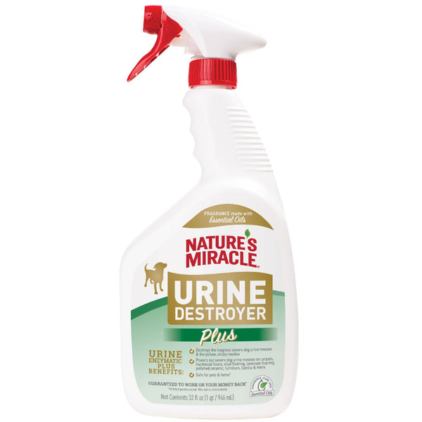 Nature's Miracle Dog Urine Destroyer Plus Trigger - 946ml | PeekAPaw Pet Supplies