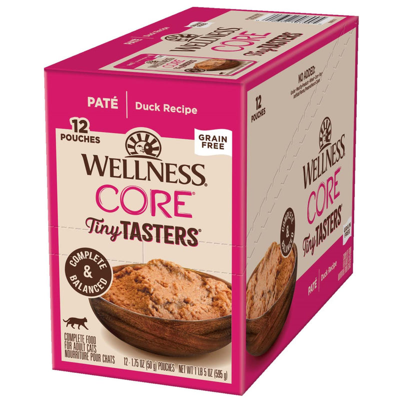 Wellness Core Wet Cat Food Tiny Tasters Duck Pate