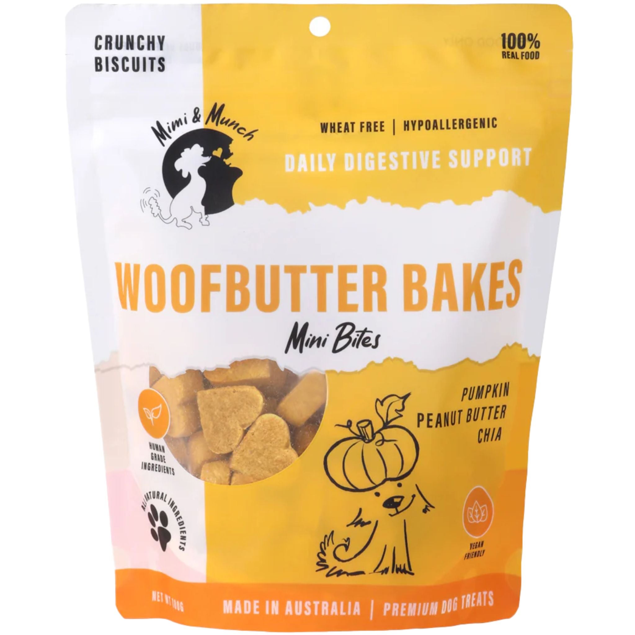 Woofbutter Bakes – Pumpkin & Peanut Butter Dog Biscuits