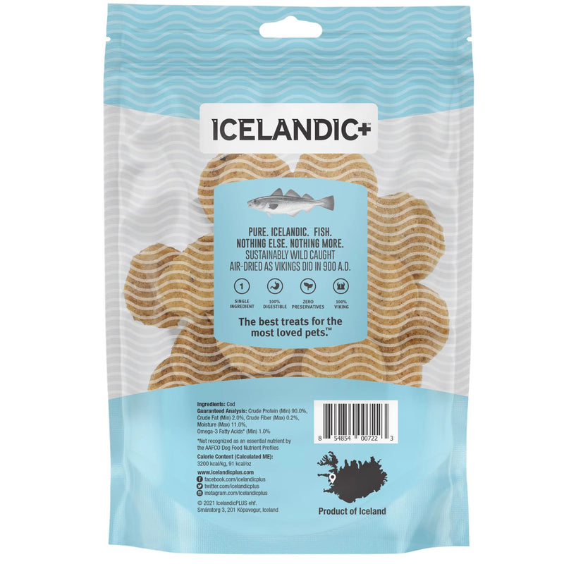 Icelandic+ Dog Treats Cod Fish Chips