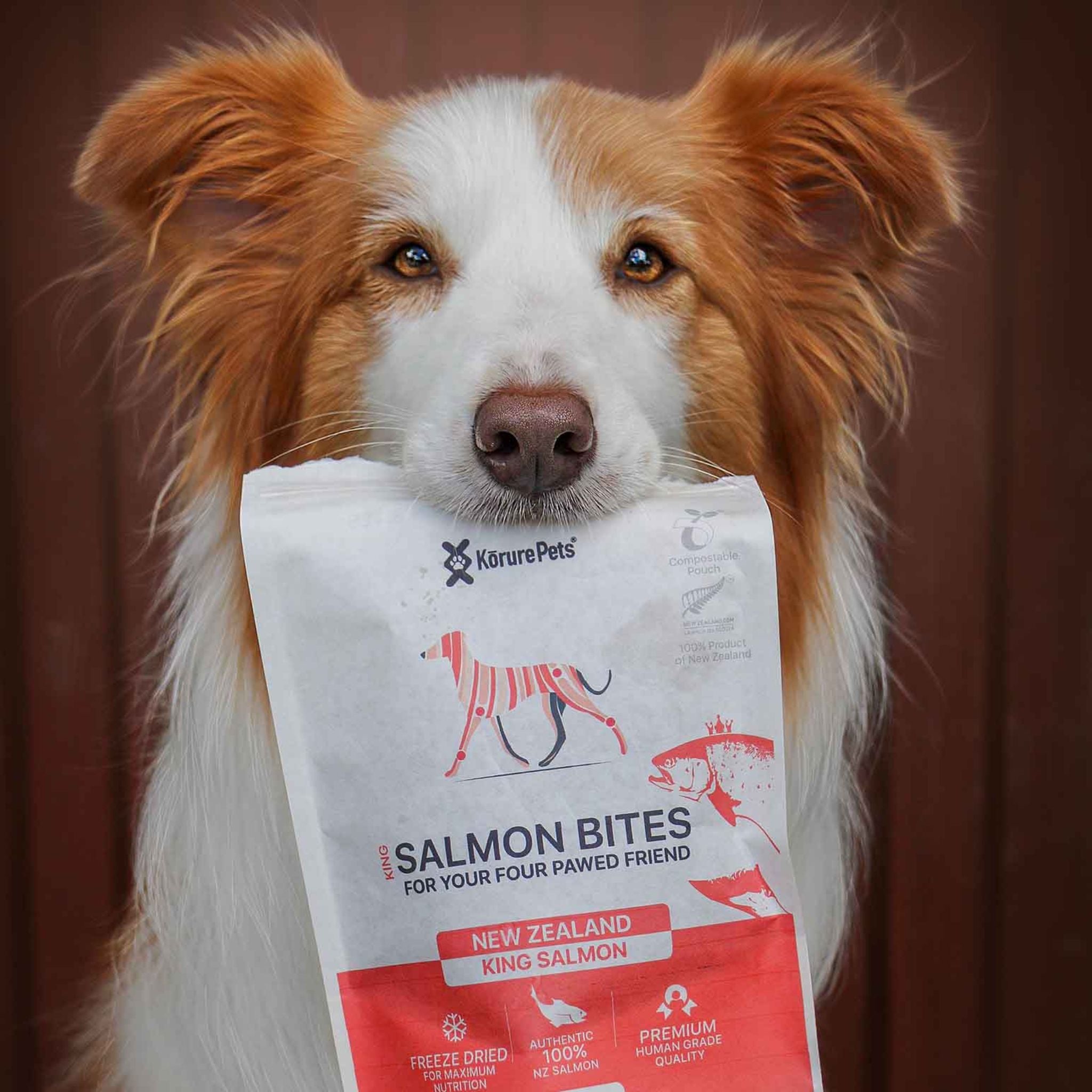 Korure Pets King Salmon Bites Dog Treats