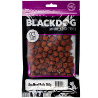 BlackDog Roo Meat Balls Dog Treats packaging front