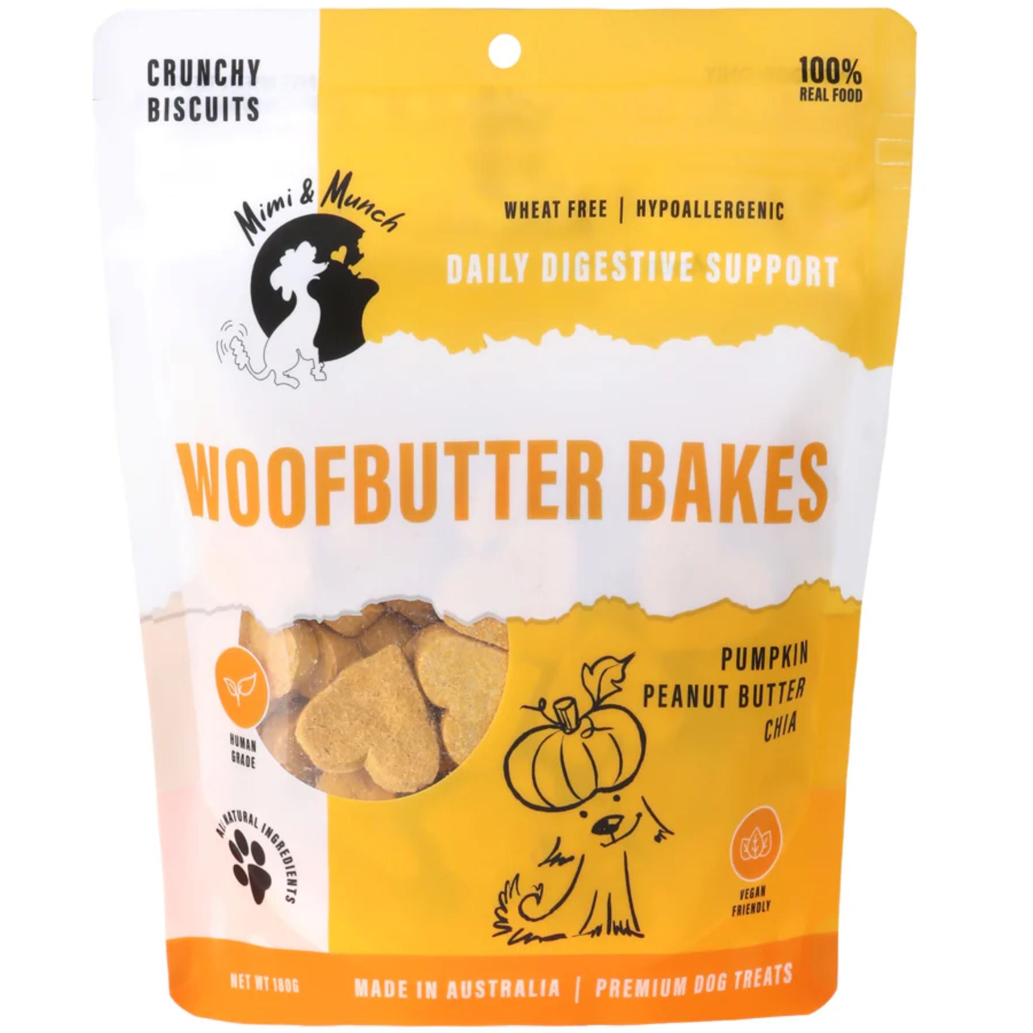 Woofbutter Bakes – Pumpkin & Peanut Butter Dog Biscuits