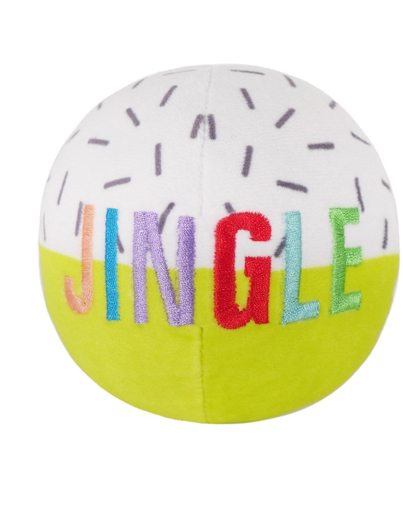 Rosewood Dog Toys Festive Plush Ball Duo