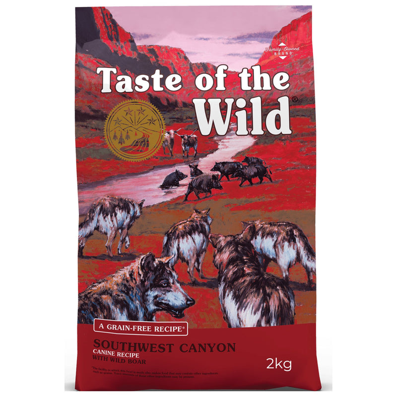 Taste of the Wild Southwest Canyon Dry Dog Food 2kg