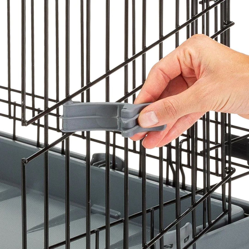 Ferplast Superior Folding Dog Crate  | PeekAPaw Pet Supplies