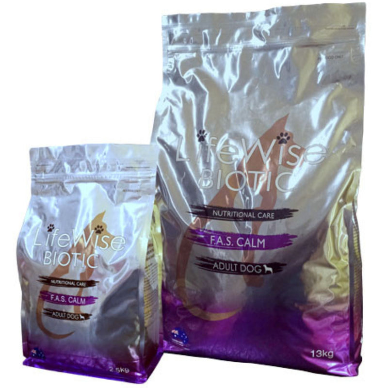 LifeWise Dry Dog Food Biotic F.A.S Calm | PeekAPaw Pet Supplies