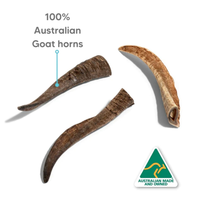 The Pet Project Natural Dog Treats Goat Horn| PeekAPaw Pet Supplies