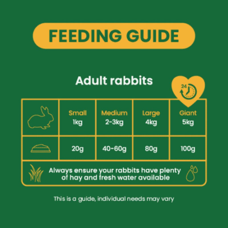 Burgess Excel Rabbit Nuggets Oregano | PeekAPaw Pet Supplies