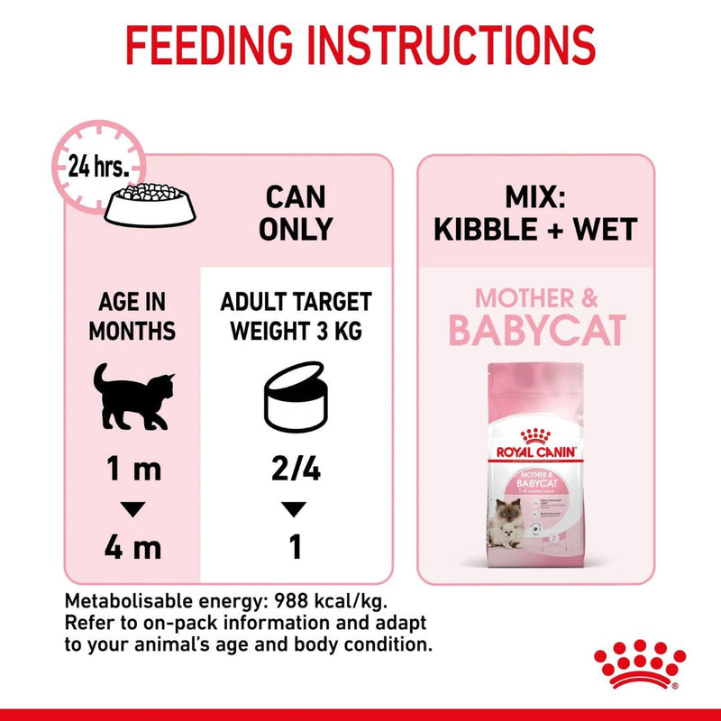 Royal Canin Mother and BabyCat Mousse | PeekAPaw Pet Supplies