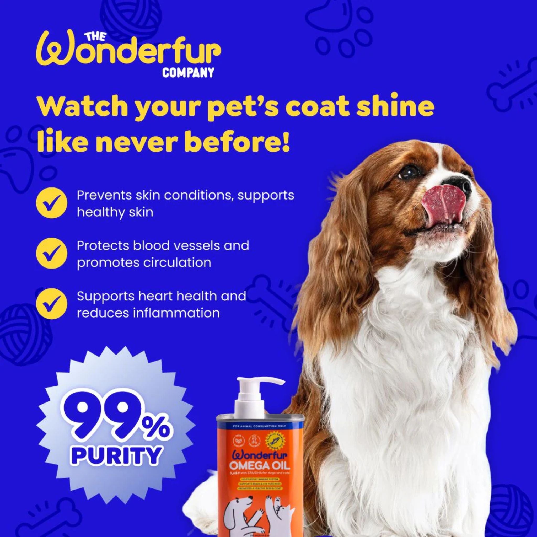 Wonderfur  Super Omega Oil for Dogs & Cats