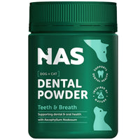 Natural Animal Solutions Dental Powder for cats and dogs — product pack