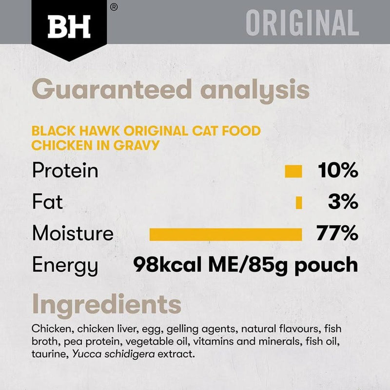 Black Hawk original Adult Wet Cat Food Variety Pack | PeekAPaw Pet Supplies