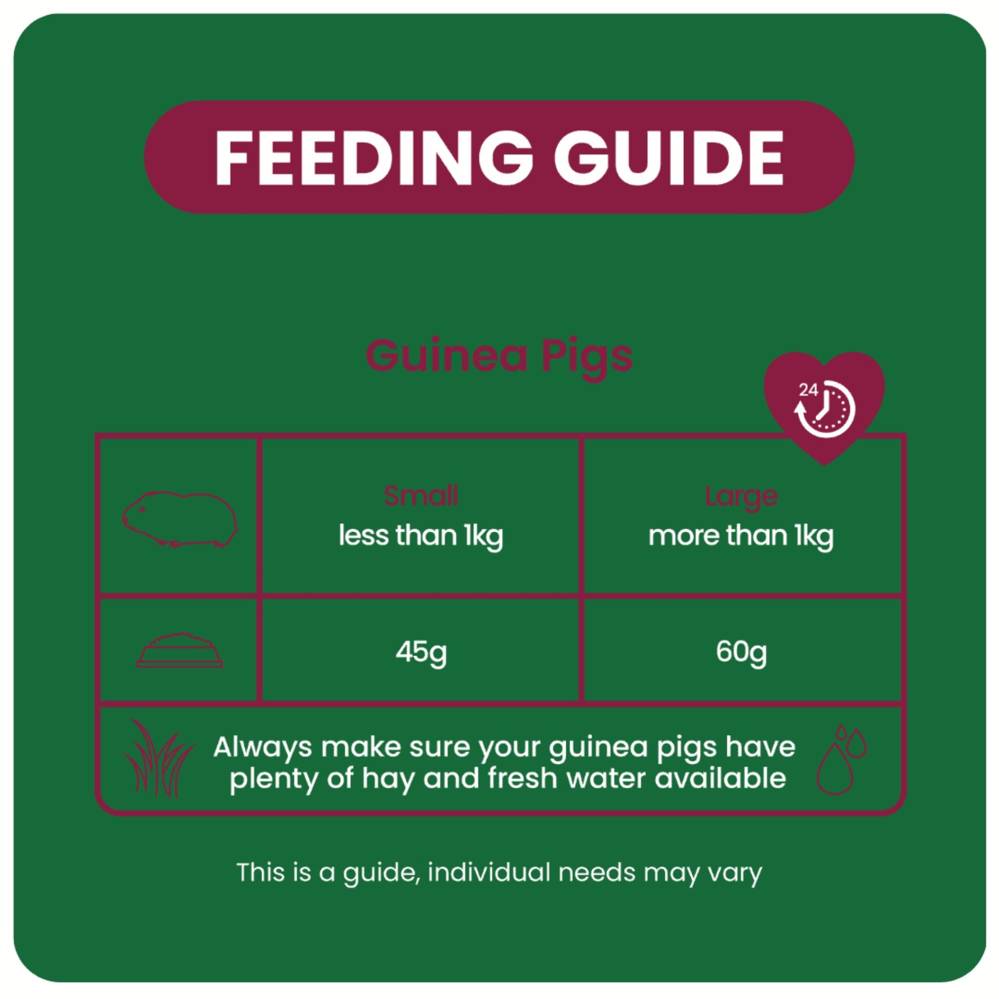 Burgess Excel Indoor Guinea Pig Nuggets