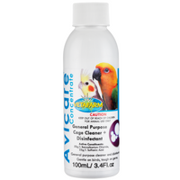 Vetafarm Avicare Concentrate cage cleaner and disinfectant for birds, 100ml bottle