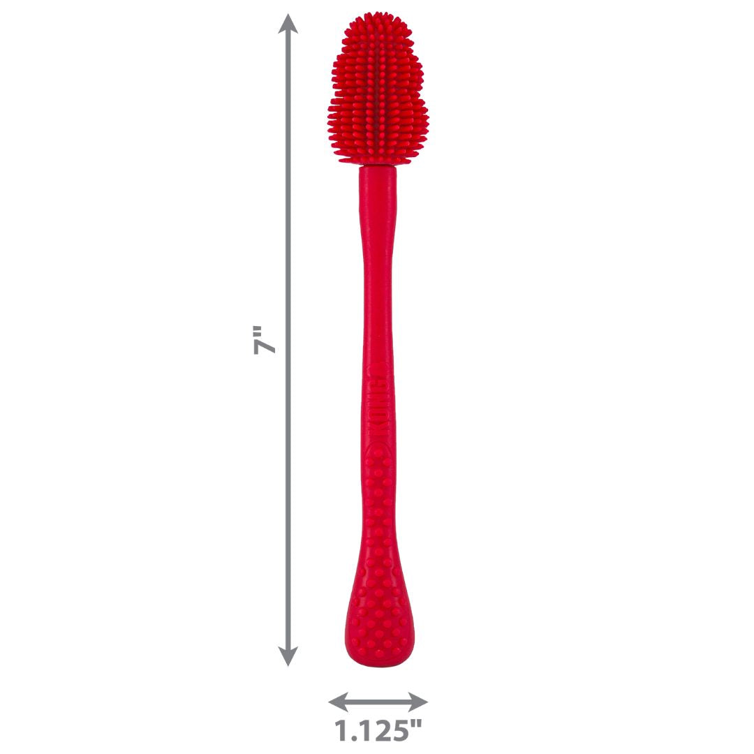 KONG Cleaning Brush | PeekAPaw Pet Supplies