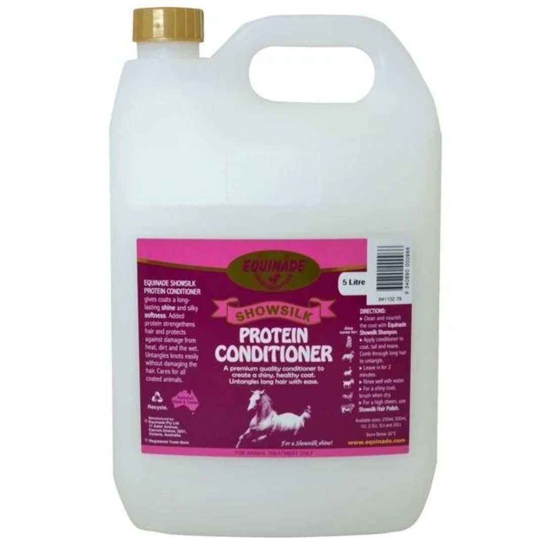 Equinade Showsilk Protein Conditioner - 5L | PeekAPaw Pet Supplies