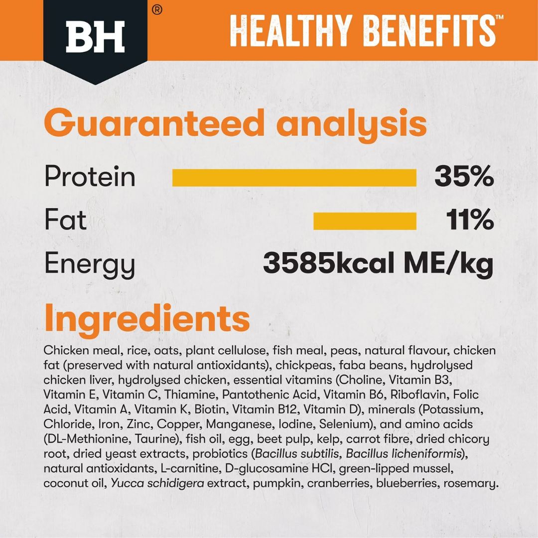 Black Hawk Healthy Benefits Adult Dry Cat Food Weight Management  | PeekAPaw Pet Supplies
