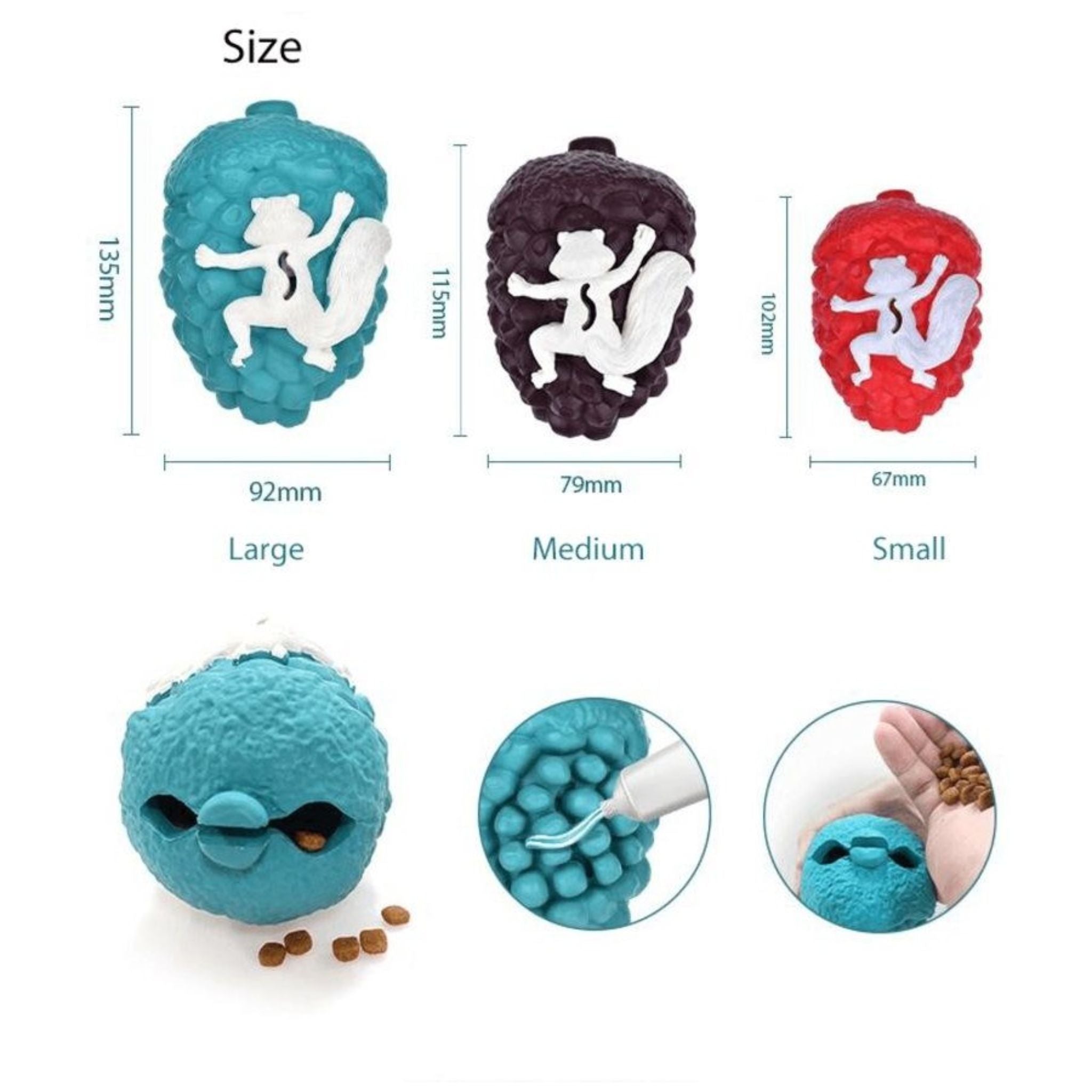 Petopia Ultra Tough Dog Toy Pine Cone