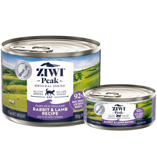 ZIWI Peak Cat Food Cans Rabbit & Lamb | PeekAPaw Pet Supplies