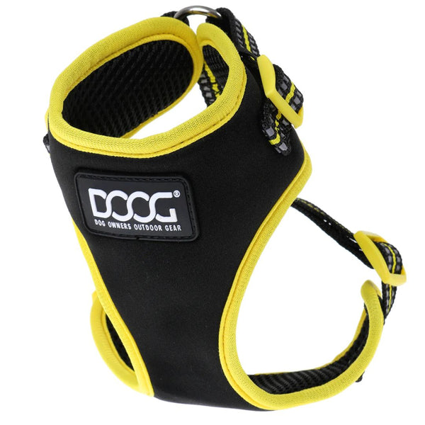 Doog Neoflex Soft Dog Harness - (Neon High Vis) Bolt | PeekAPaw Pet Supplies