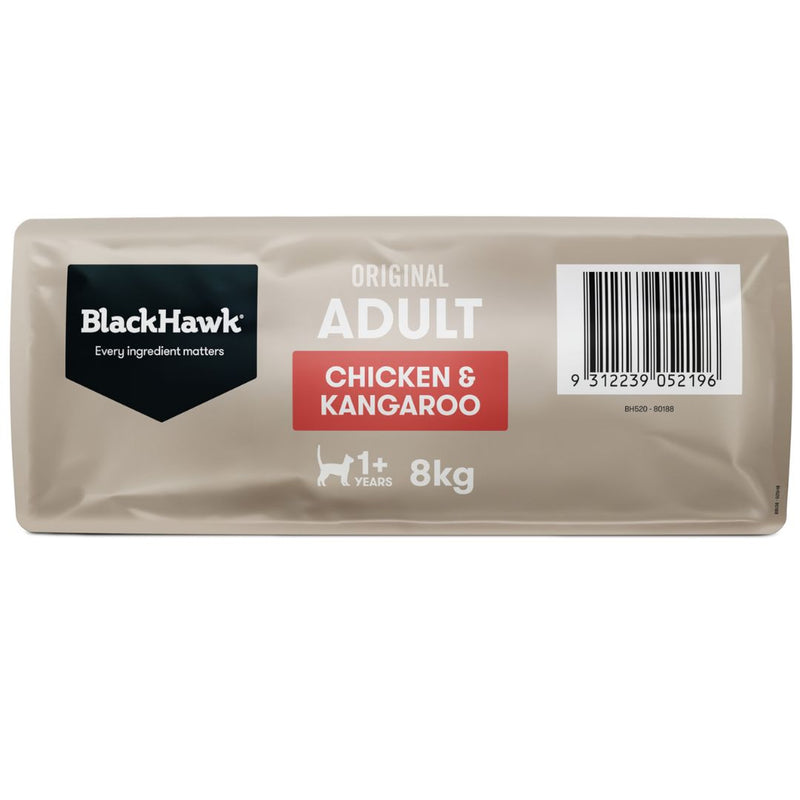 Black Hawk original Adult Dry Cat Food Chicken & Kangaroo | PeekAPaw Pet Supplies