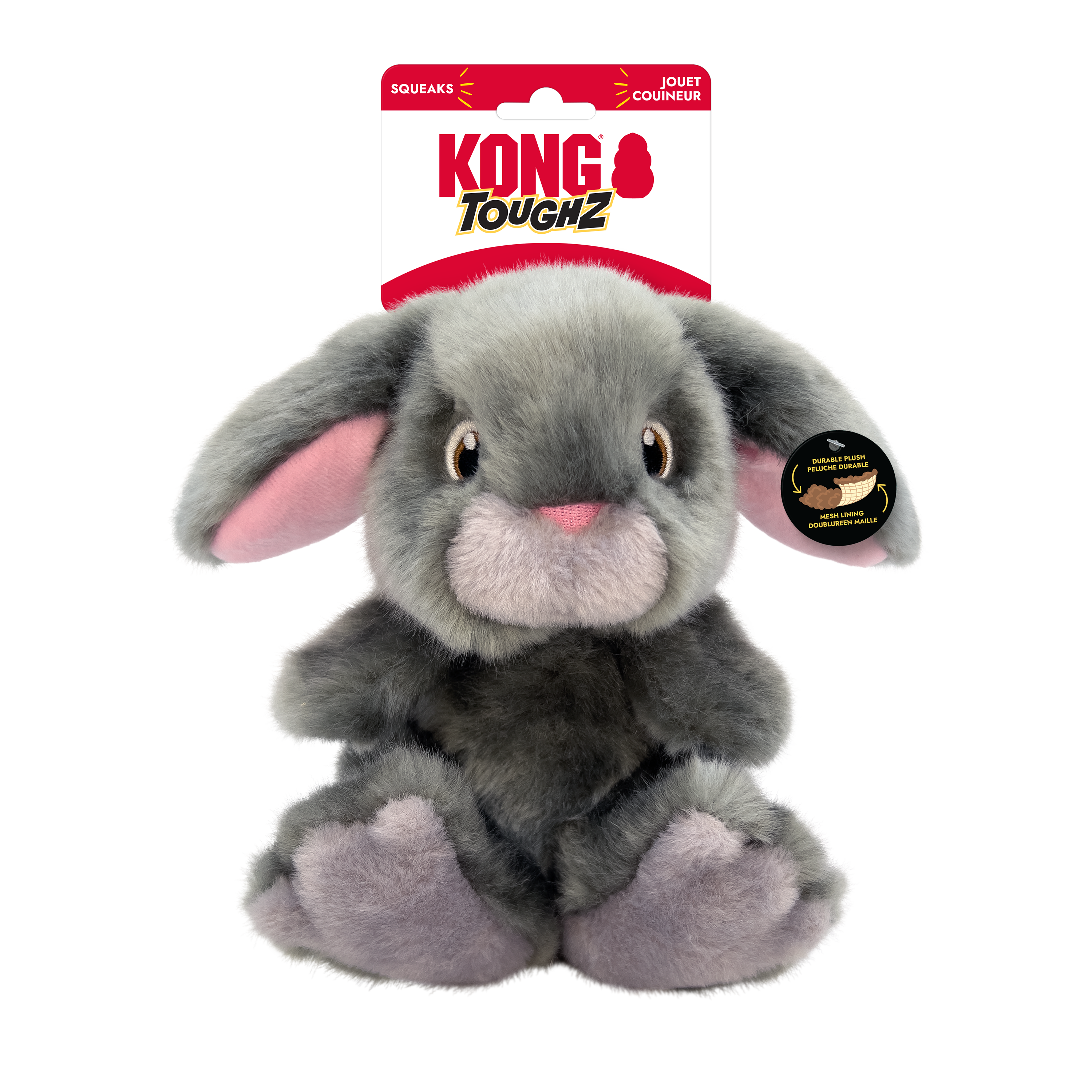 KONG Dog Toys Toughz Bunny in its retail pack