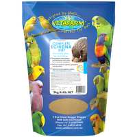 Vetafarm Complete Echidna Diet, 2kg bag with an echidna on the front label