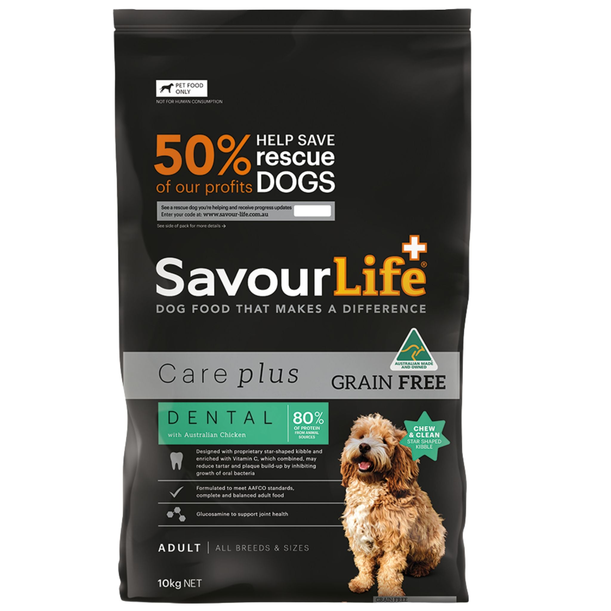 SavourLife Care Plus Grain Free Adult with Australian Chicken Dry Dog Food