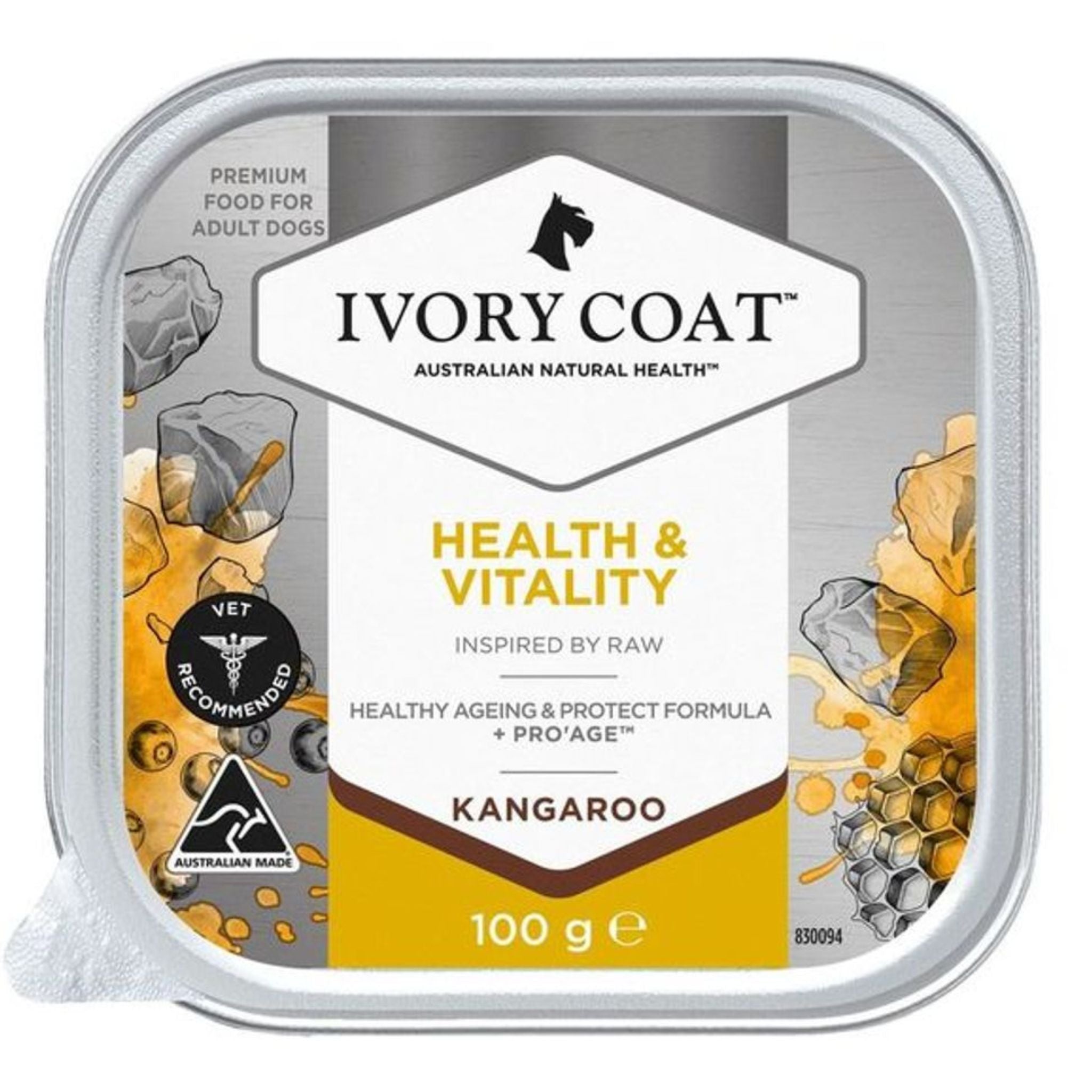 Ivory Coat Inspired By Raw Wet Dog Food Health & Vitality