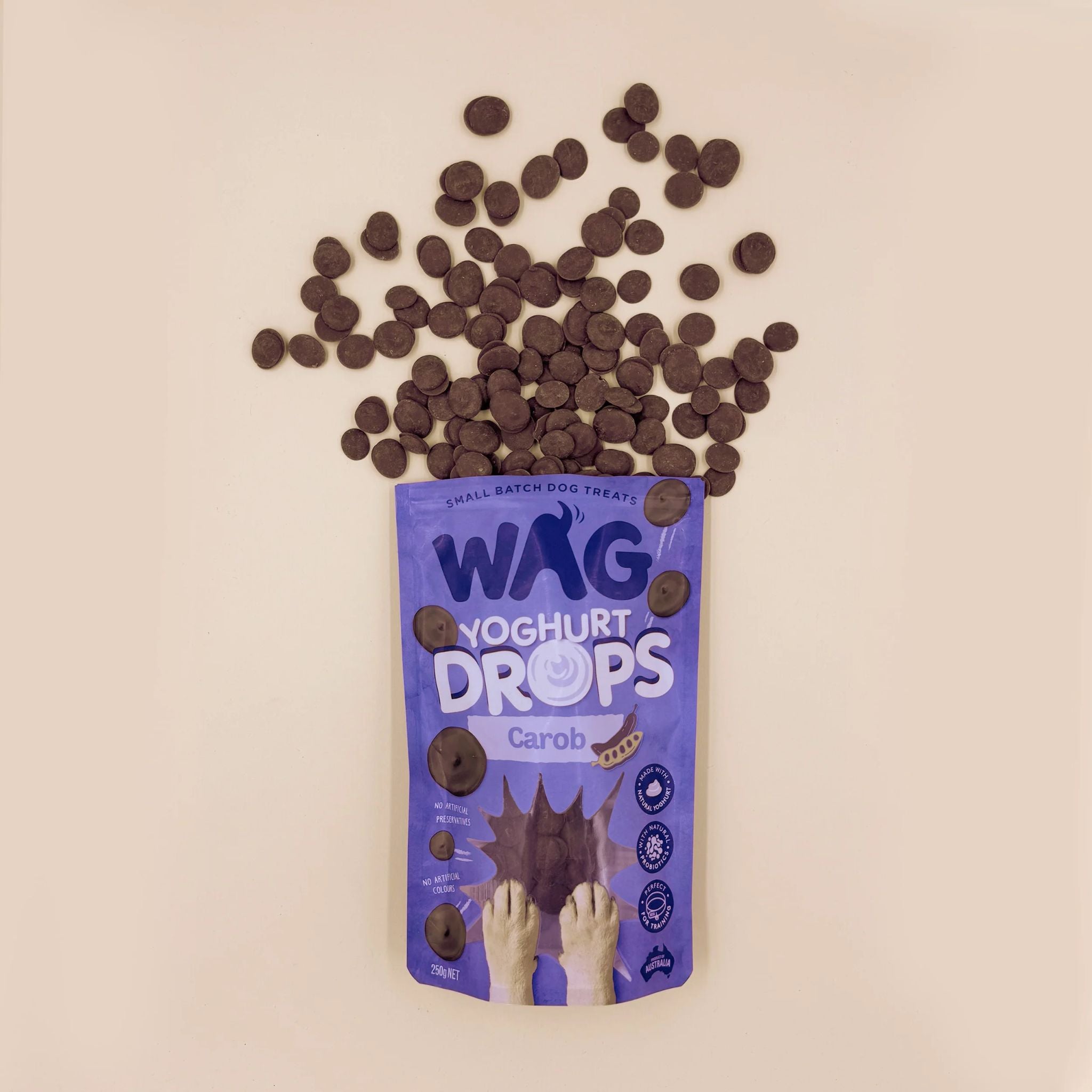 WAG Yoghurt Drops Carob