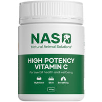 Natural Animal Solutions High Potency Vitamin C powder — product pack