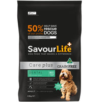 SavourLife Care Plus Grain Free Adult Australian Chicken, formulated for dental support, 2.5kg, dry dog food