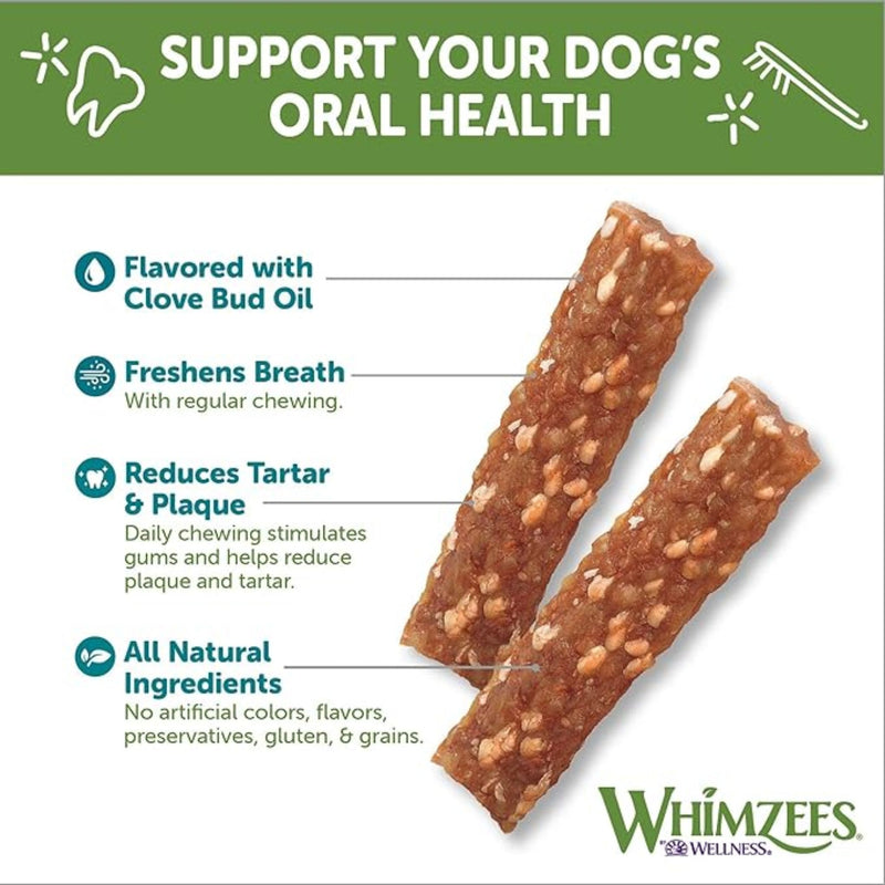 Whimzees Dental Dog Treats Veggie Strip