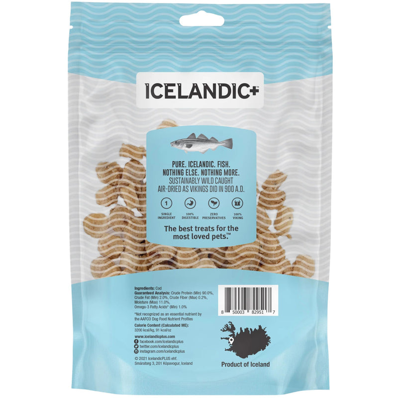 Icelandic+ Dog Treats Cod Mini Fish Chips