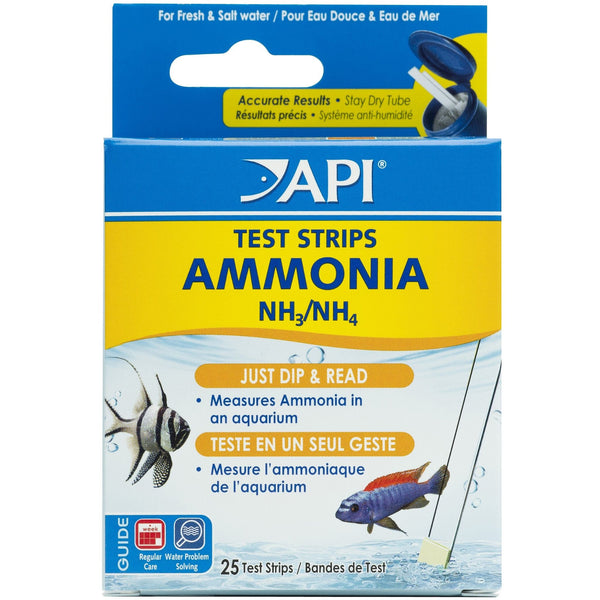 API Ammonia Freshwater And Saltwater Aquarium Test Strips