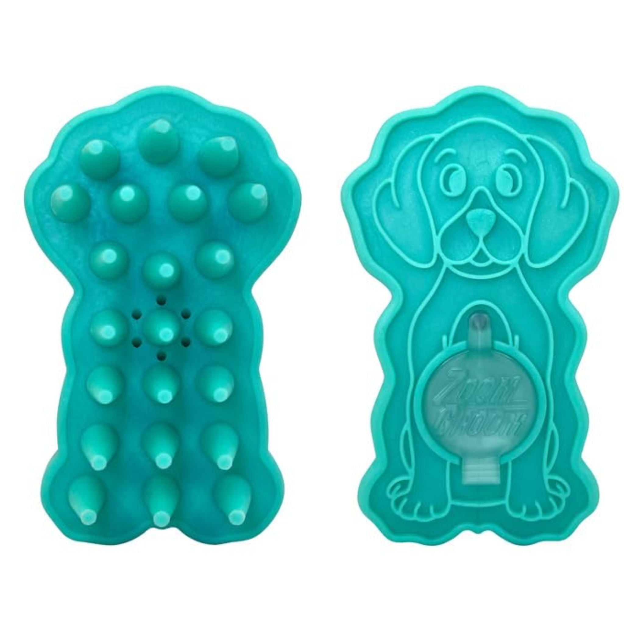 KONG ZoomGroom Bubbles Grooming Brush