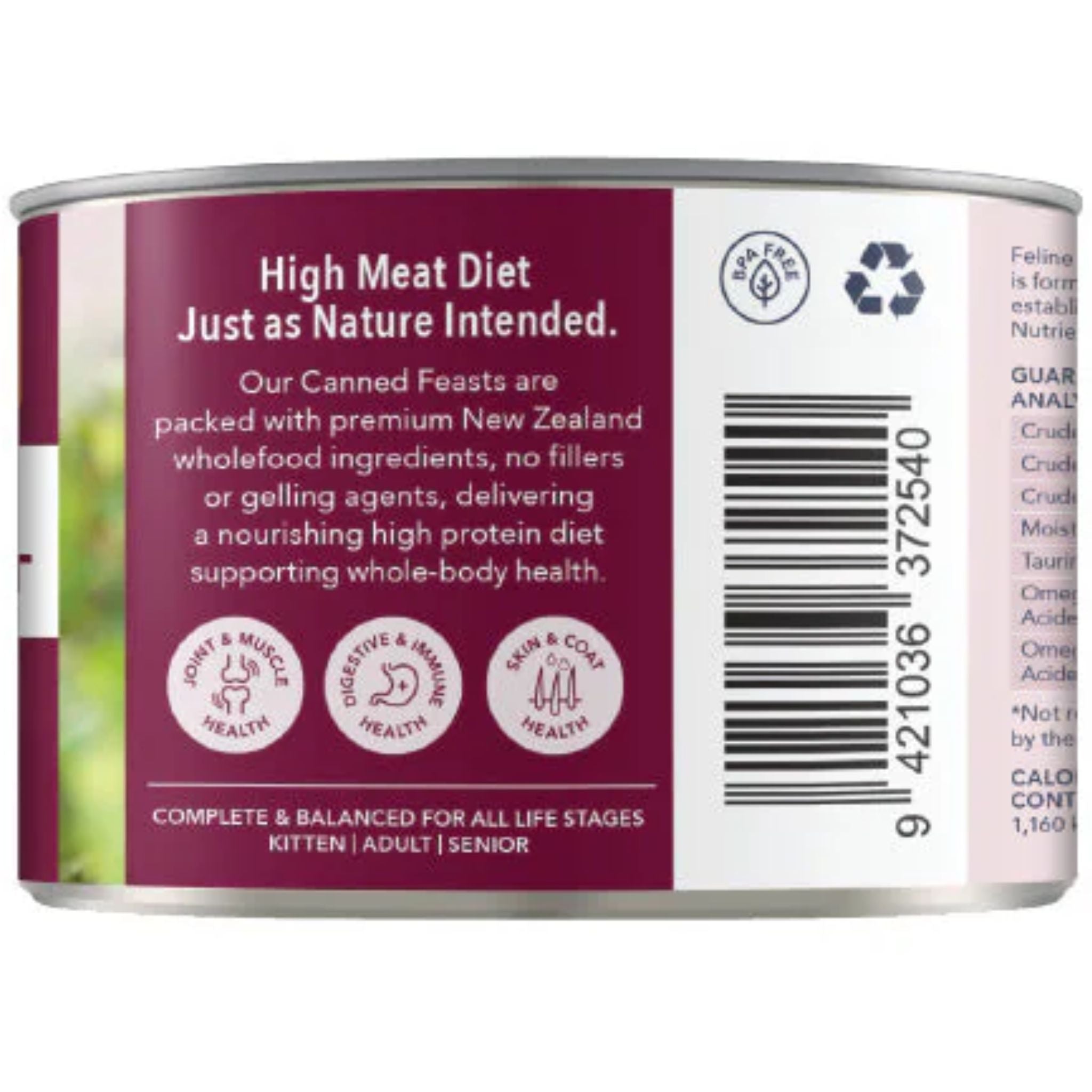 Feline Natural Lamb & Venison Feast Canned Cat Food