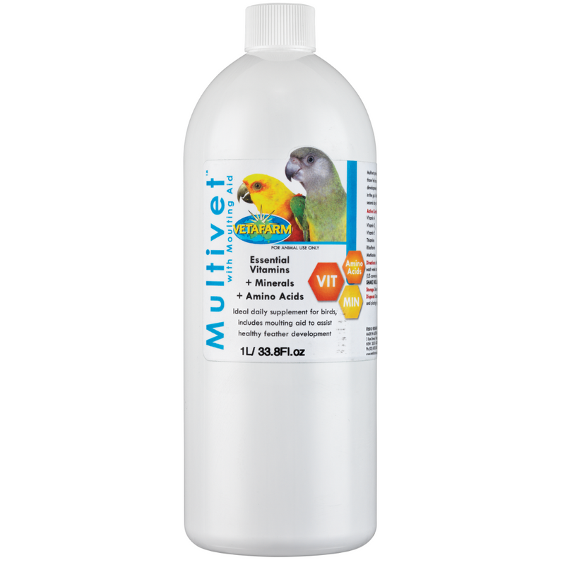 Vetafarm Multivet Liquid with Moulting Aid
