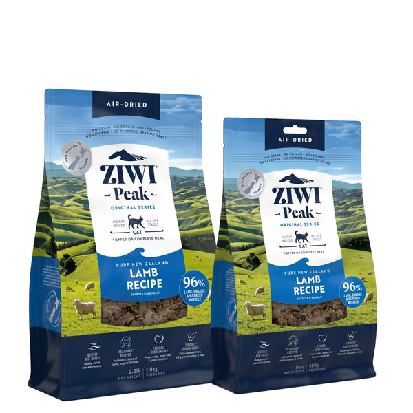 ZIWI Peak Air Dried Cat Food Lamb - High Protein | PeekAPaw