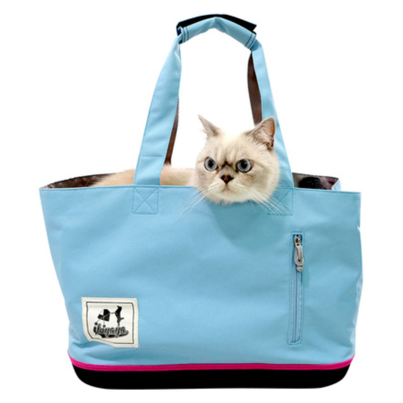 Ibiyaya Colour Play Pet Carrier Skye Blue | PeekAPaw Pet Supplies