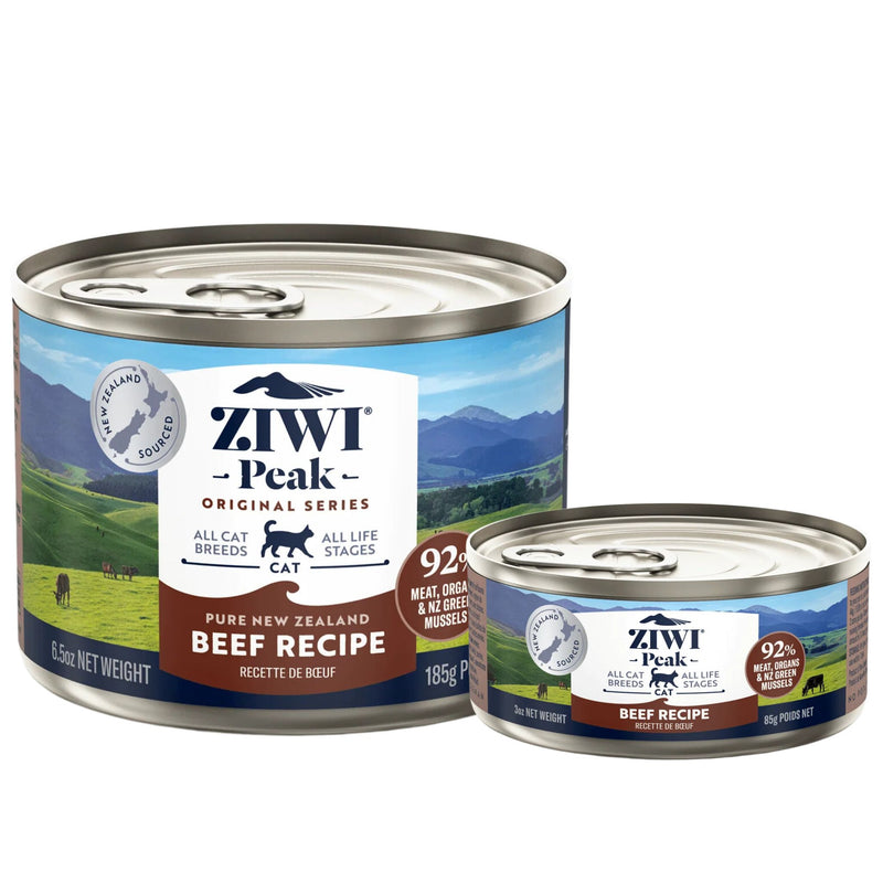 ZIWI Peak Cat Food Cans Beef | PeekAPaw Pet Supplies